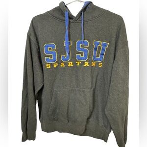 Vintage San Jose State University CA Spartans Men’s Gray XL/L Hoodie